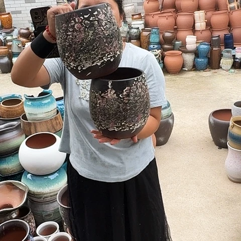 口16高20两个盆子。