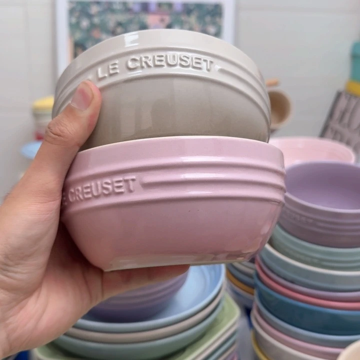 瓷片微瑕2个韩式面碗400毫升