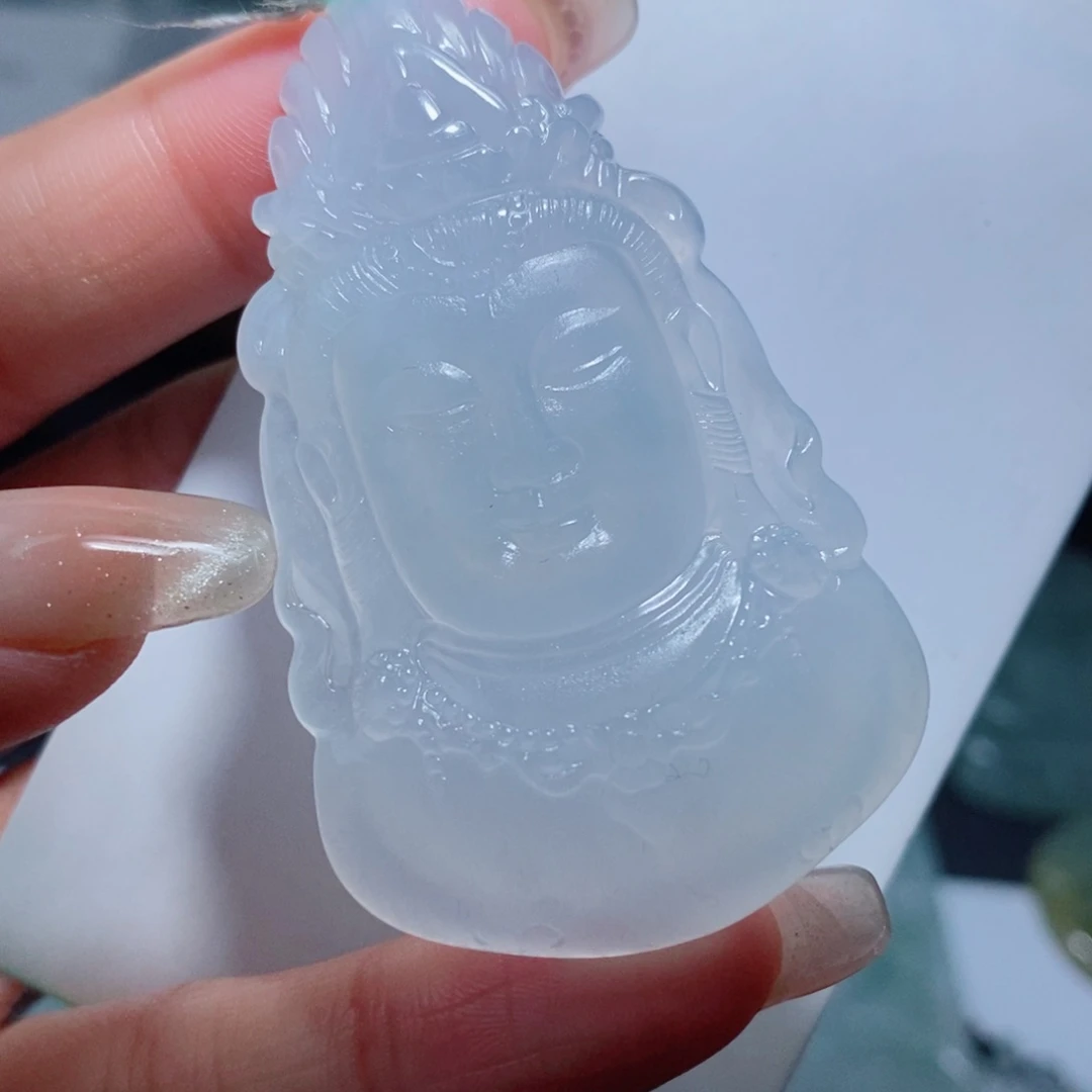 定制翡翠未镶嵌定制吊坠