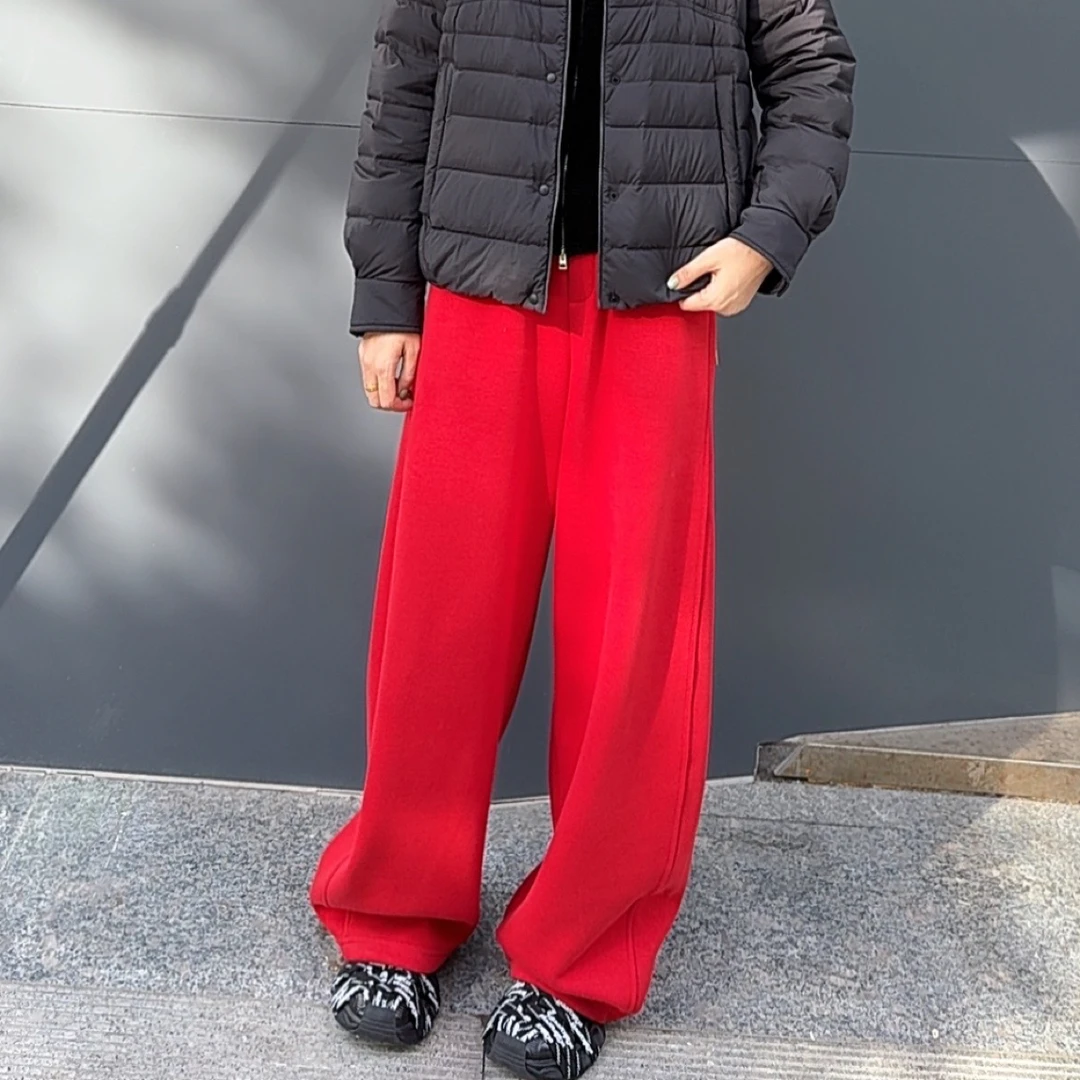 【MINZI敏子女装集合店】精选欧货弯刀裤