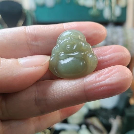 和田玉（青玉）未镶嵌挂件