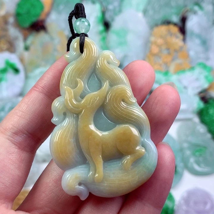 吊坠(不含链)未镶嵌翡翠