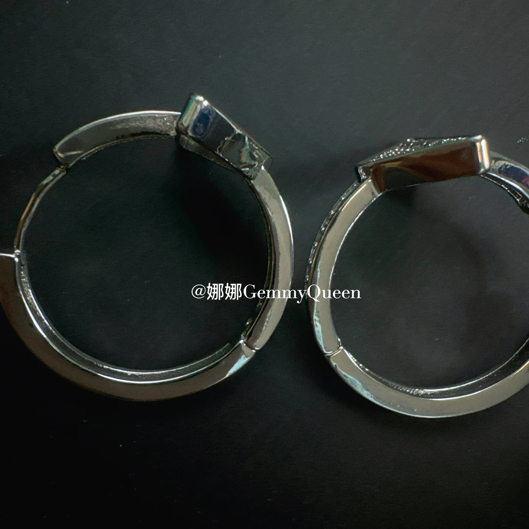 铜合金合成锆石耳饰 娜娜GemmyQueen耳环GQ05136