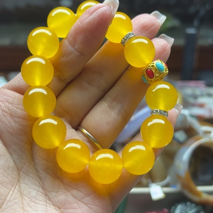 石英质玉手链未镶嵌