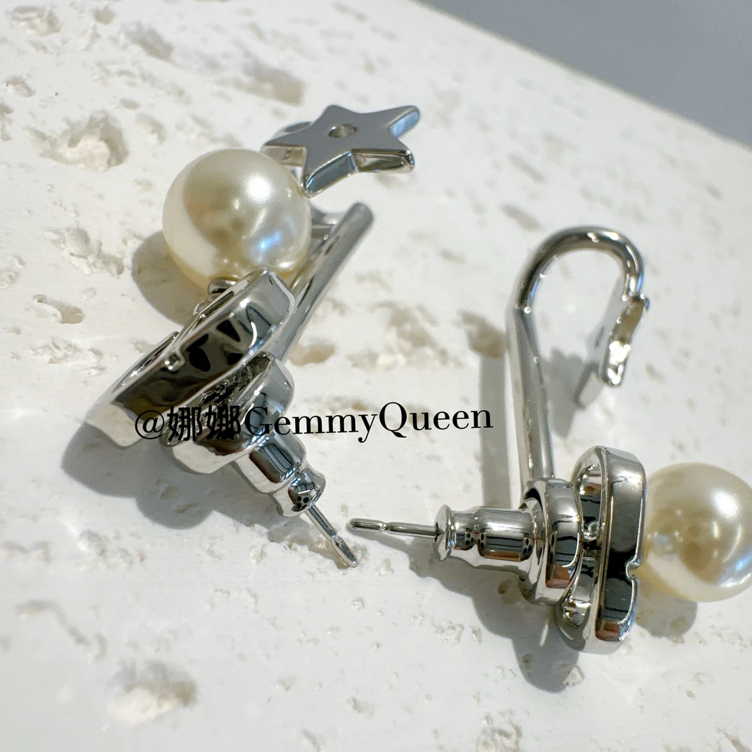 铜合金仿珍珠耳饰 娜娜GemmyQueen耳环GQ06192