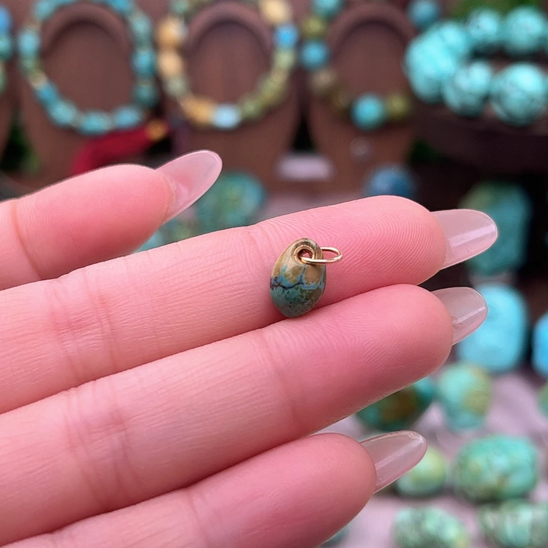 绿松石未镶嵌配饰