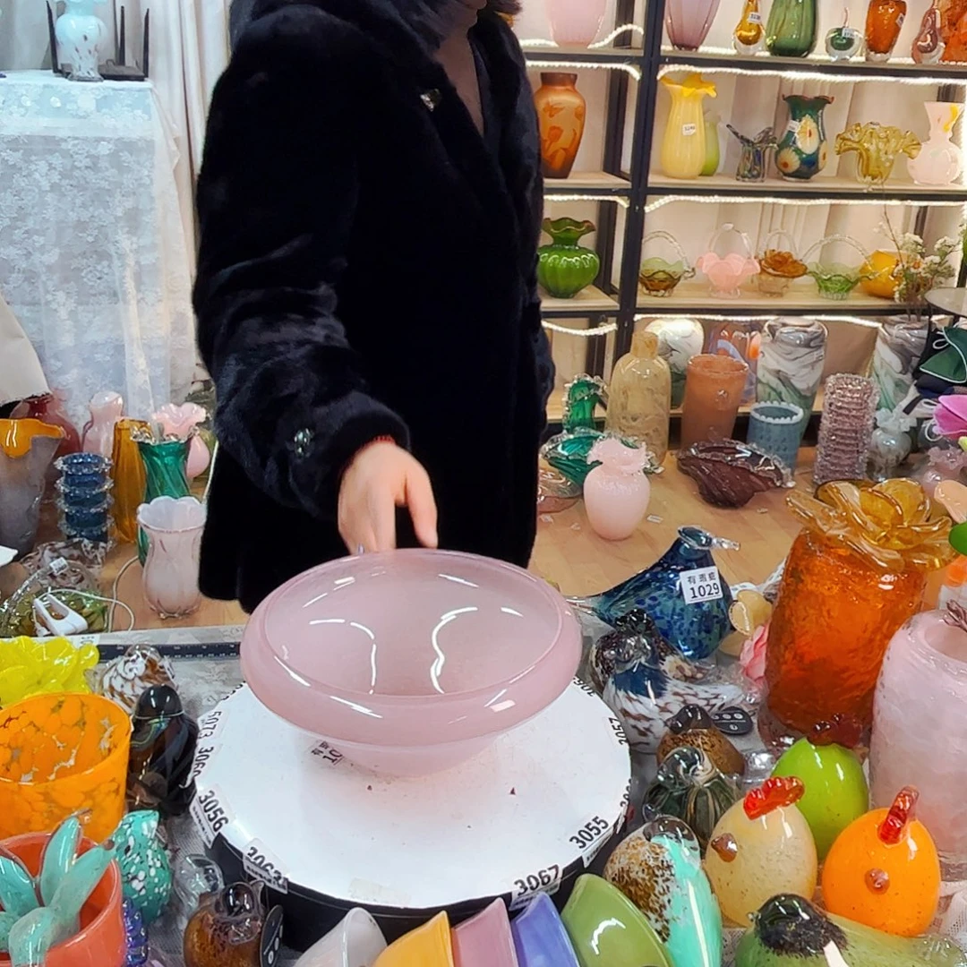 果盘家悦美居琉璃摆件