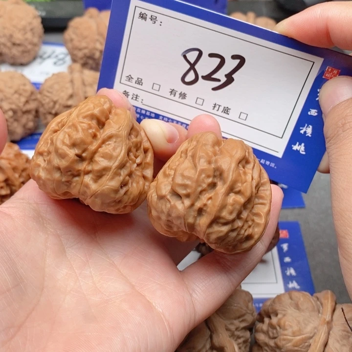 把件桃核38蛤蟆头823号牌