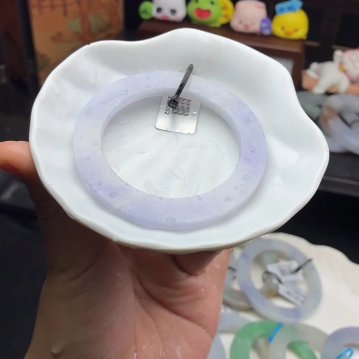 定制翡翠未镶嵌手镯48/56