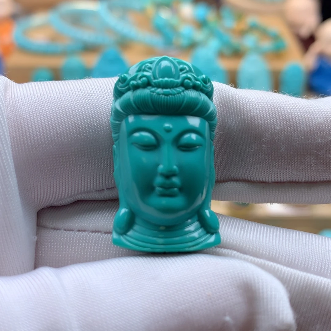 绿松石珠宝奇石未镶嵌