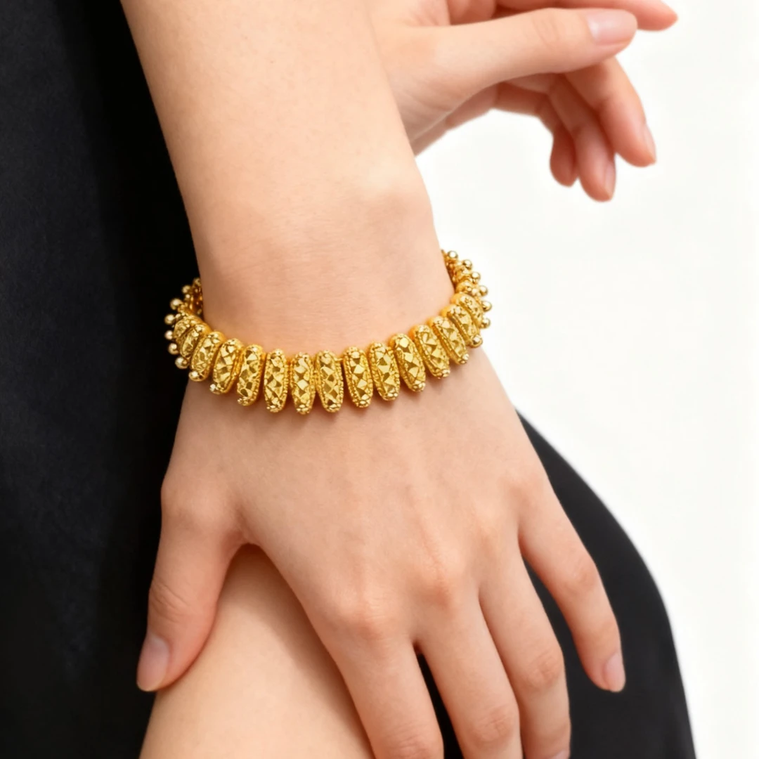 铜合金手链 铜合金手链  KS1009Nurluk 创意民族风手链里外一色