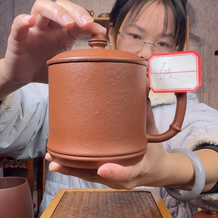 茶杯紫砂原矿紫砂杯