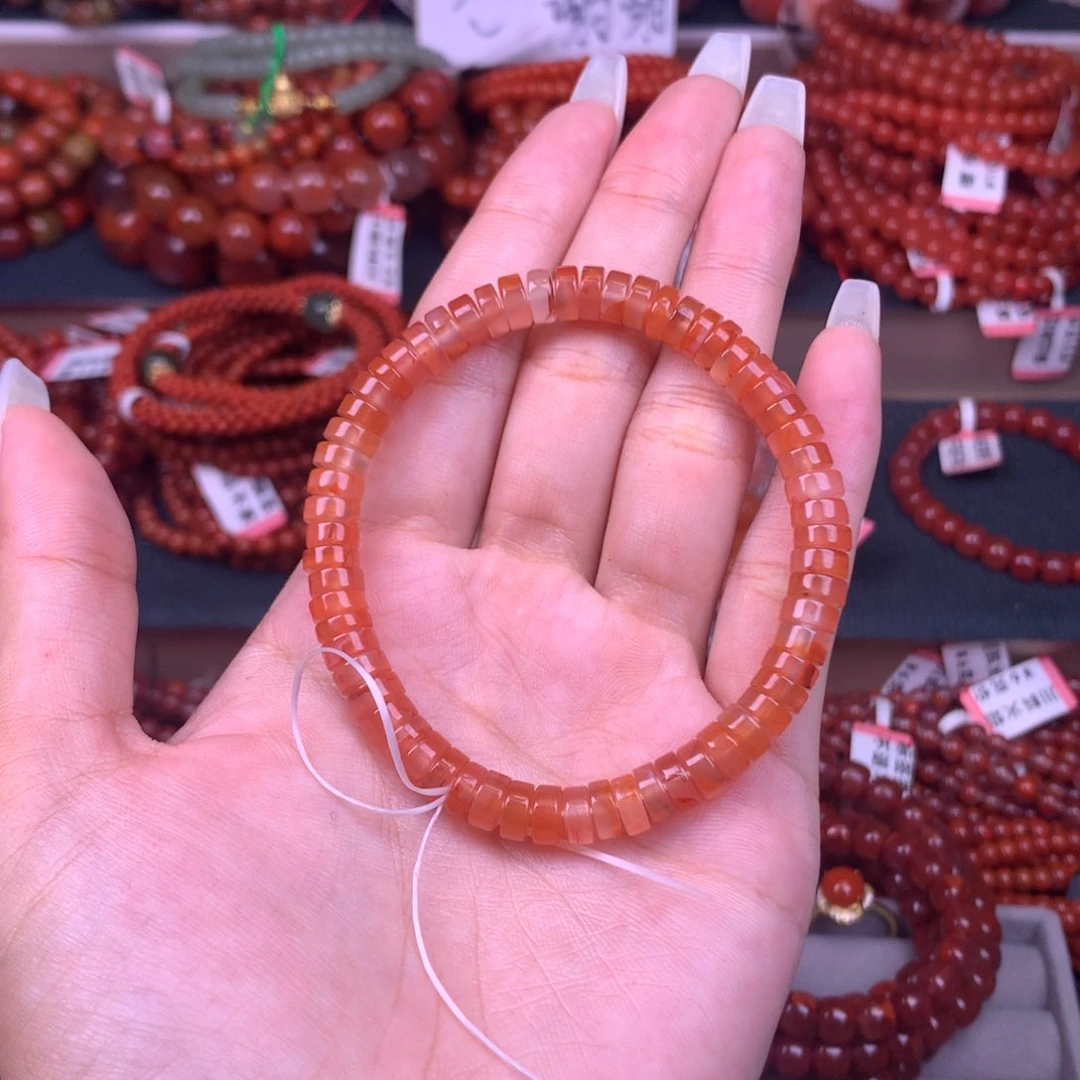 未镶嵌手链南红玛瑙14号卡6