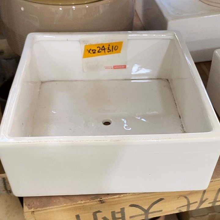 摆件陶盆有孔 微瑕介意勿拍