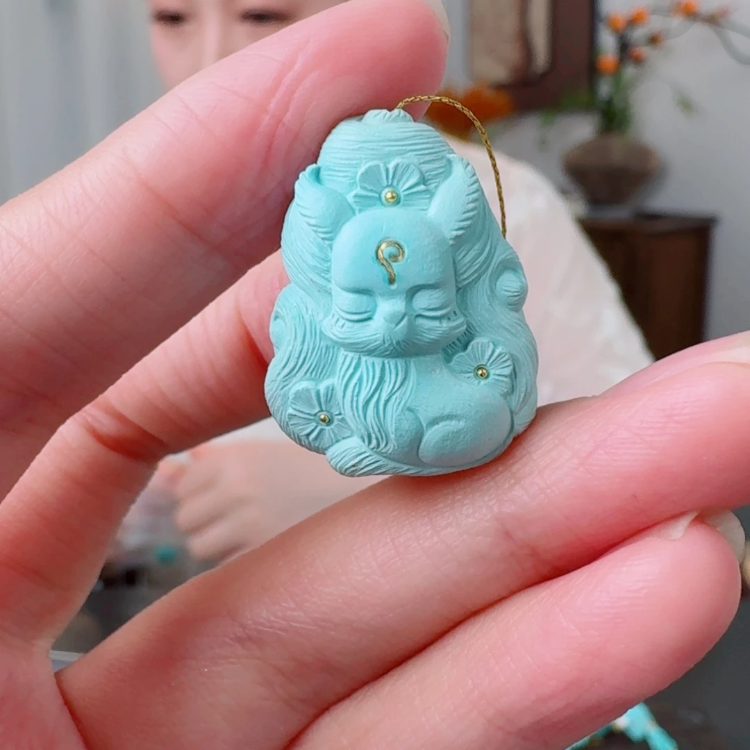 未镶嵌绿松石珠宝奇石