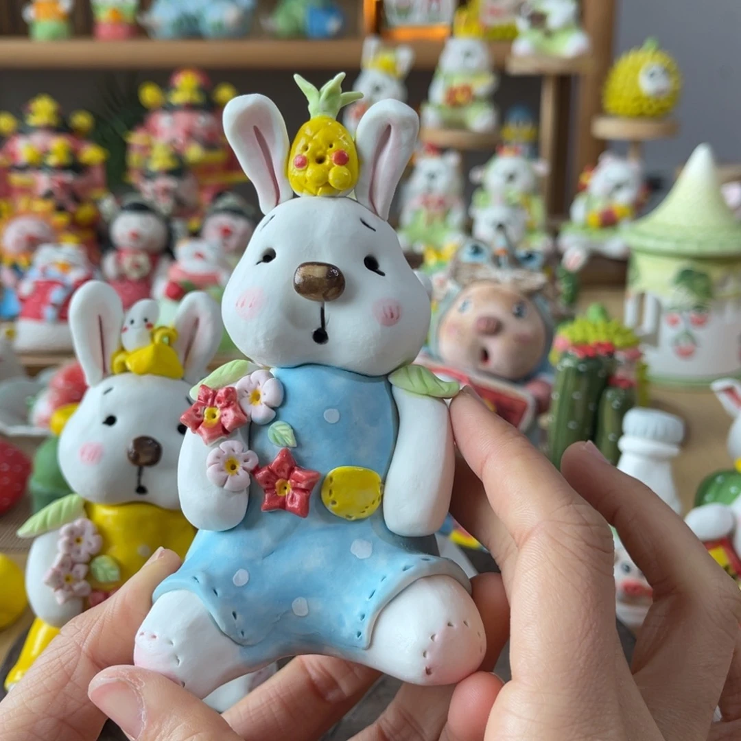 【闪购商品】摆件爱*景德镇陶瓷手作
