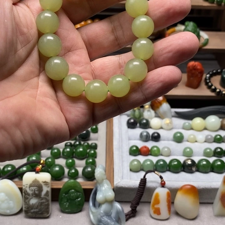 白***️手链未镶嵌和田玉