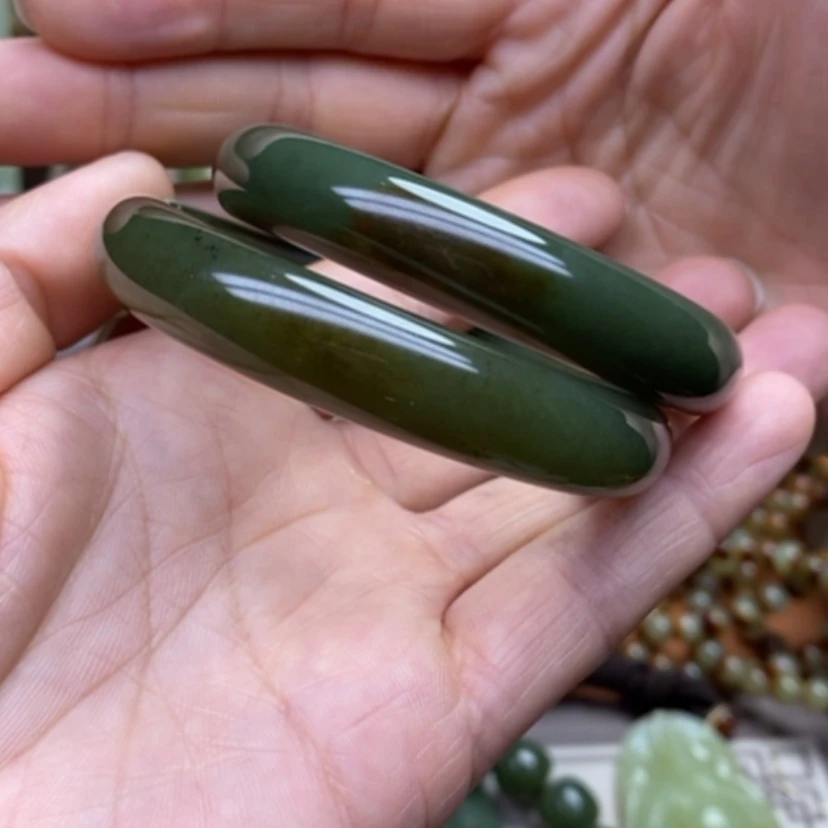 【闪购商品】和田玉手镯未镶嵌用****8