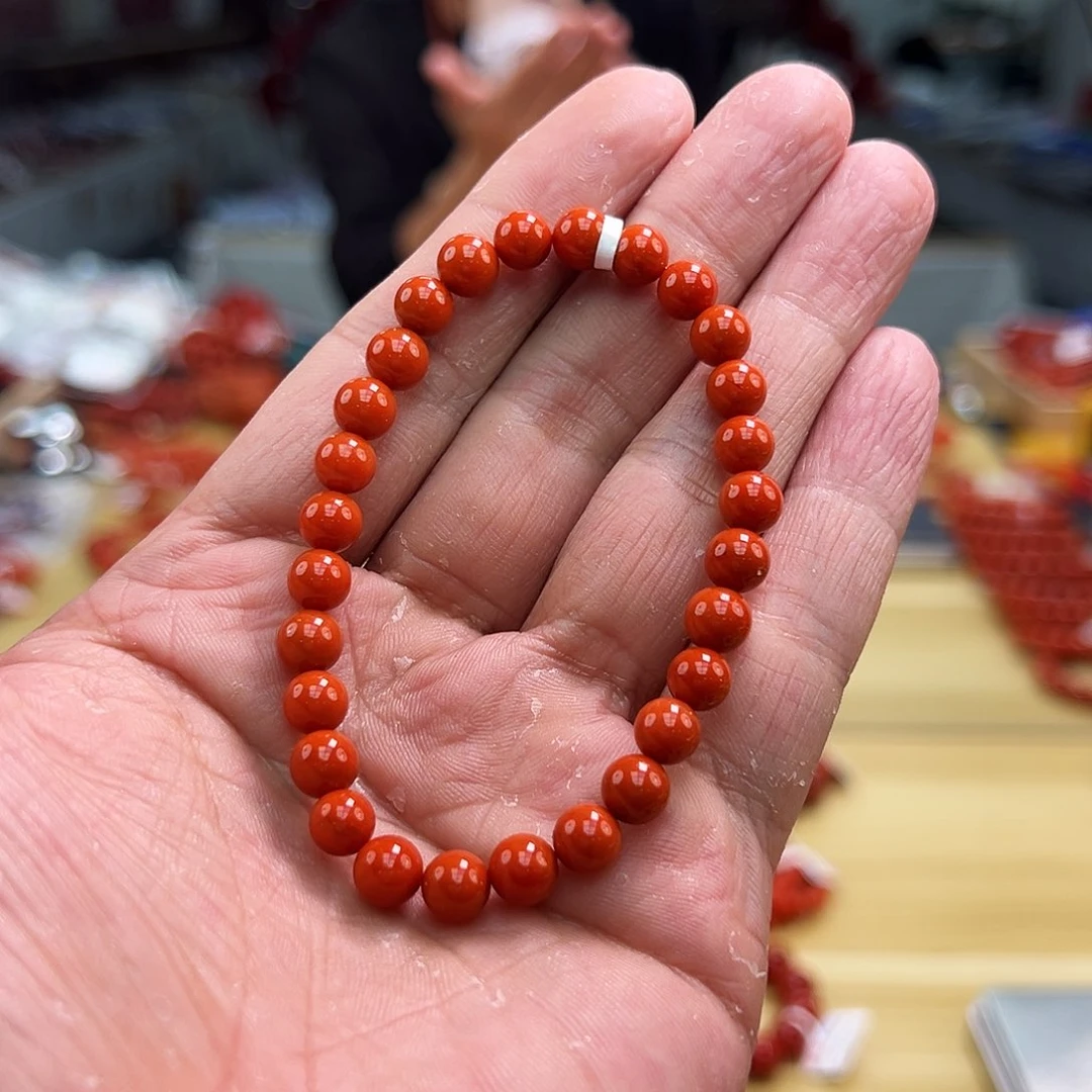 南红玛瑙买未镶嵌6mmmm活动款