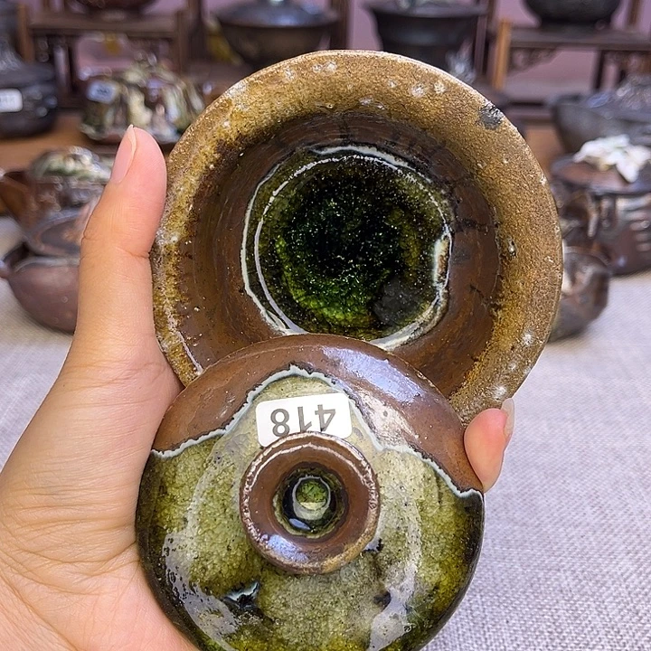 裸柴烧手工陶瓷茶器