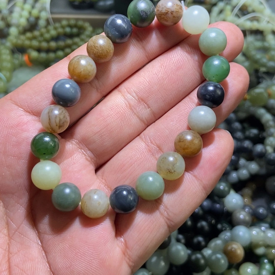 和田玉（糖玉）未镶嵌手链