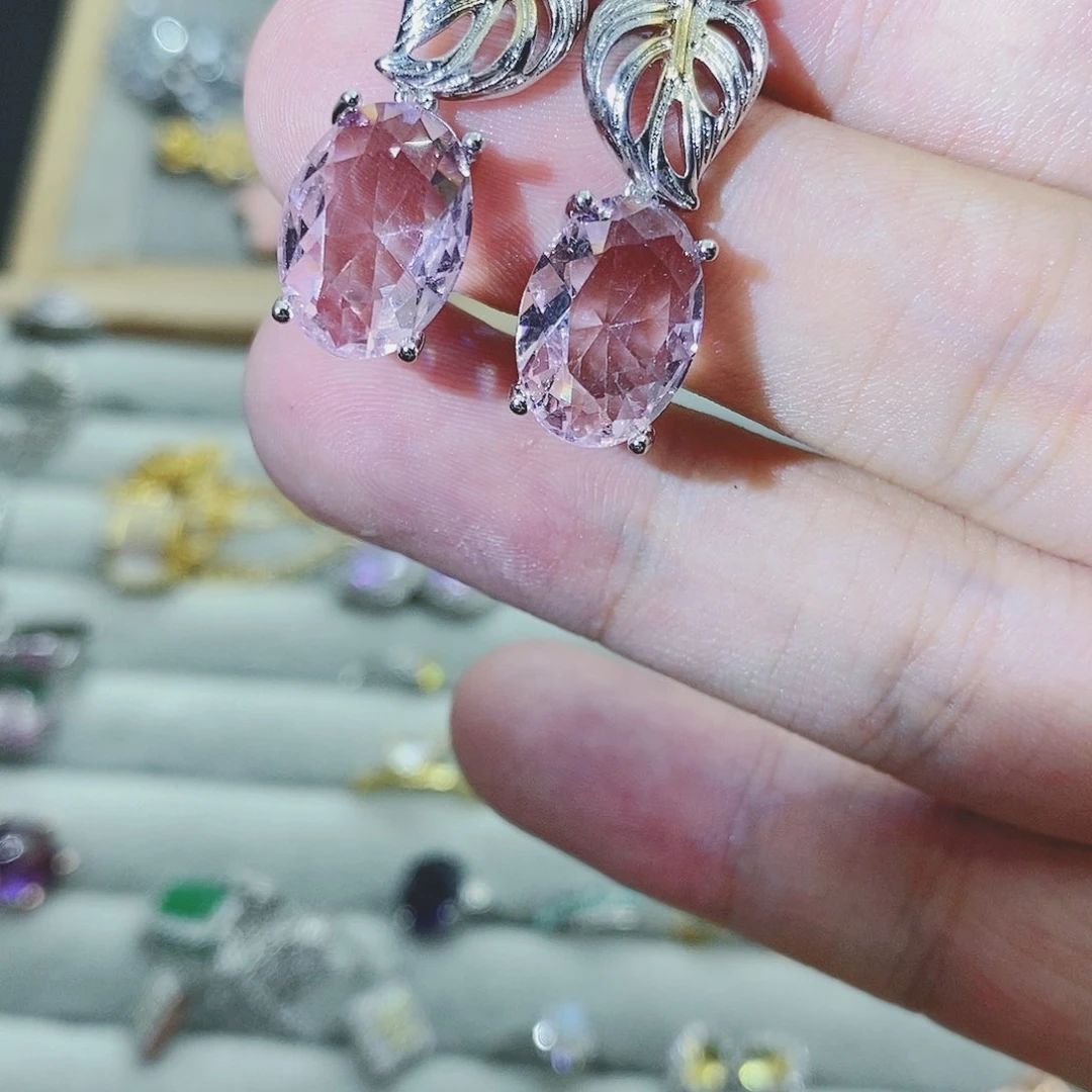 【闪购商品】水晶戒指银S925镶嵌
