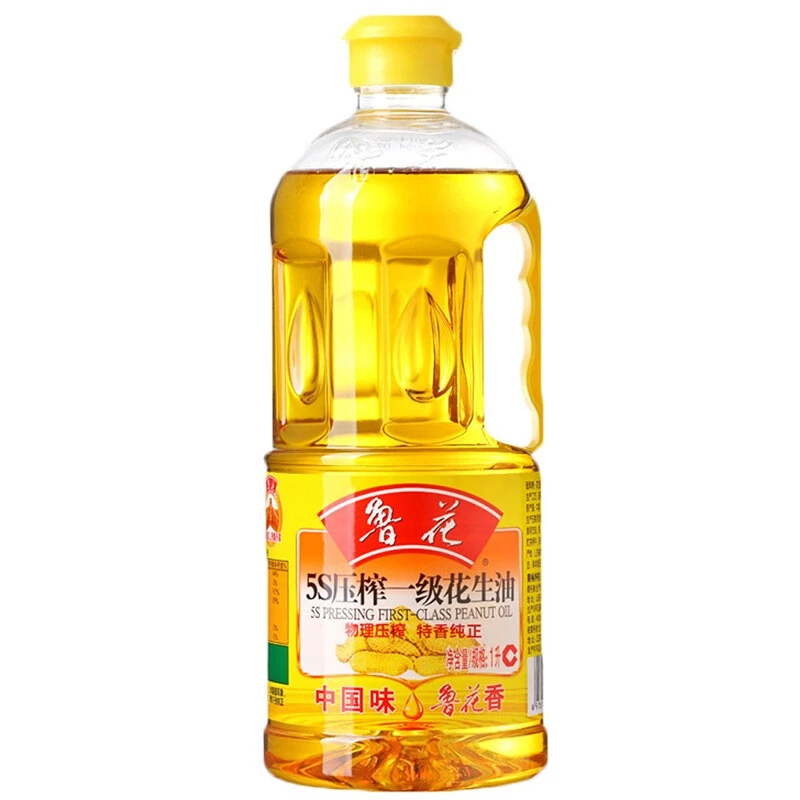 鲁花5s压榨一级花生油1L