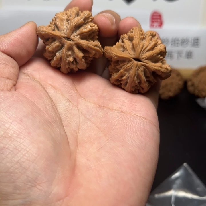 把件文玩核桃麦穗虎头39全品039
