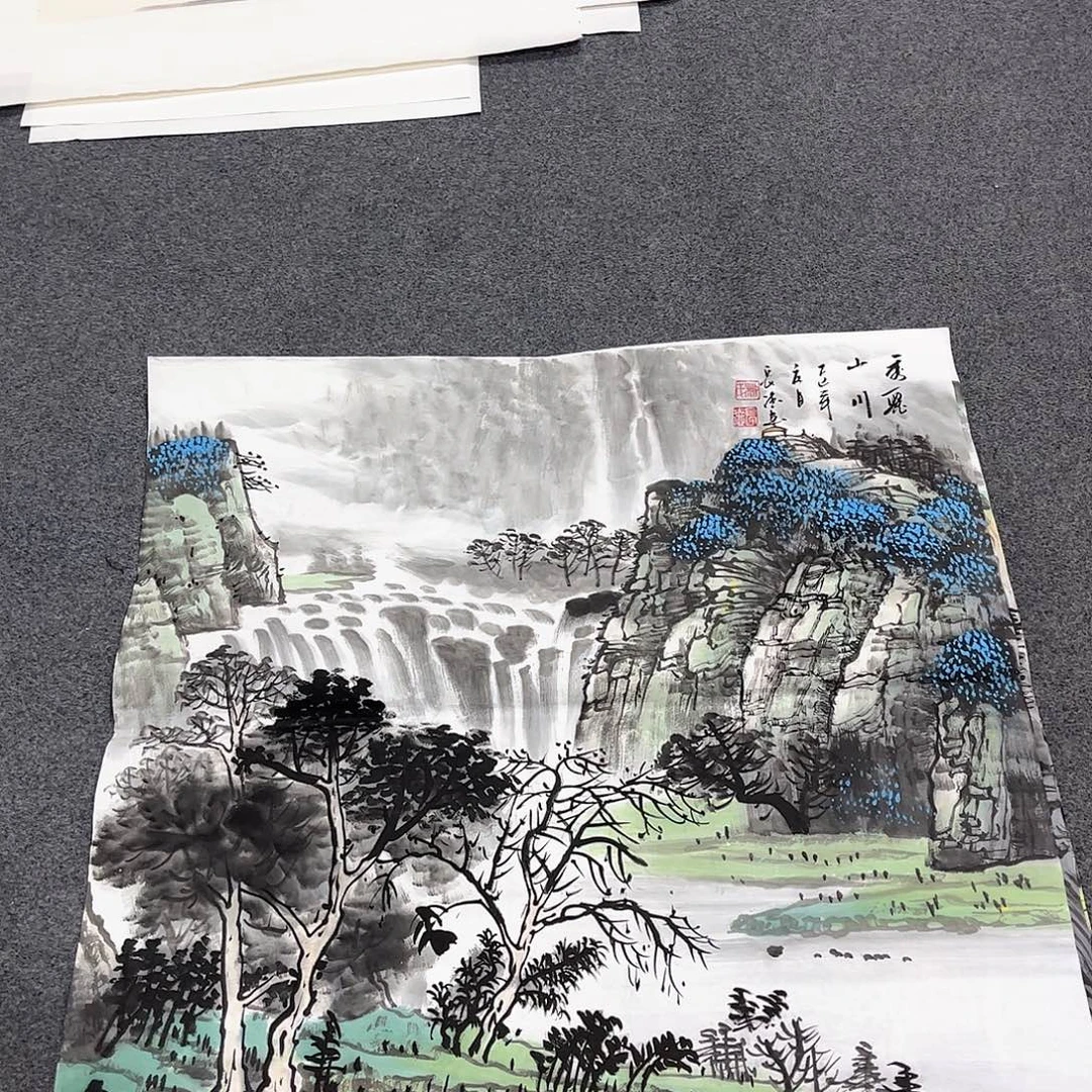 国画H精品国画作品