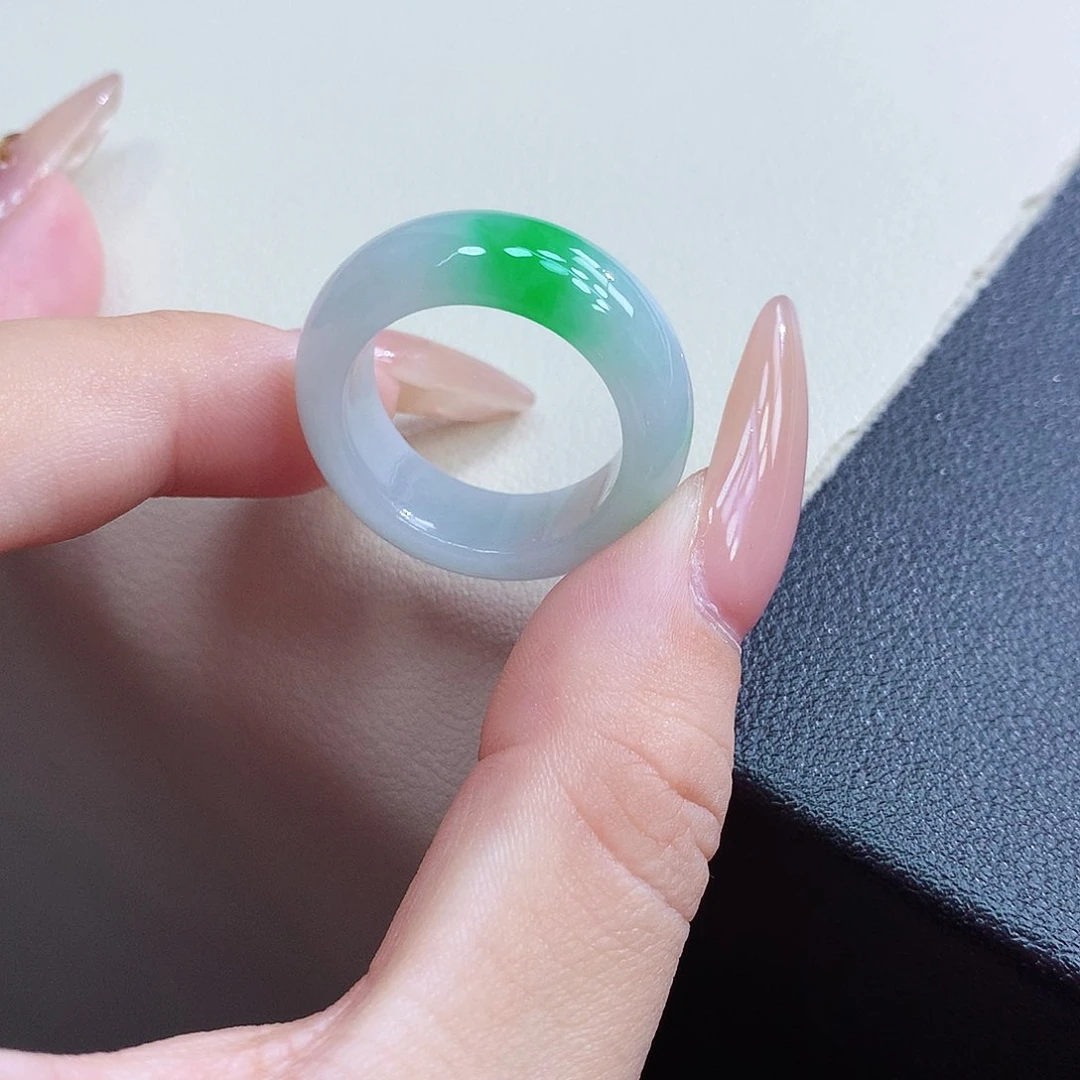 未镶嵌戒指翡翠19-20号