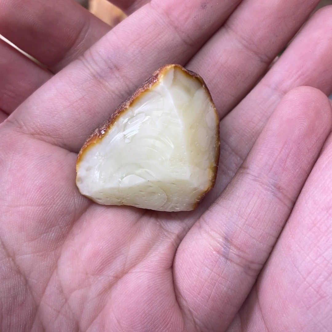 定制琥珀未镶嵌污*丶天然琥珀