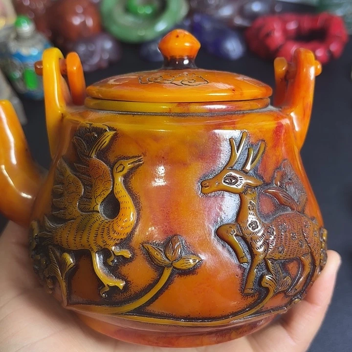 把件白玉菩提一个一个