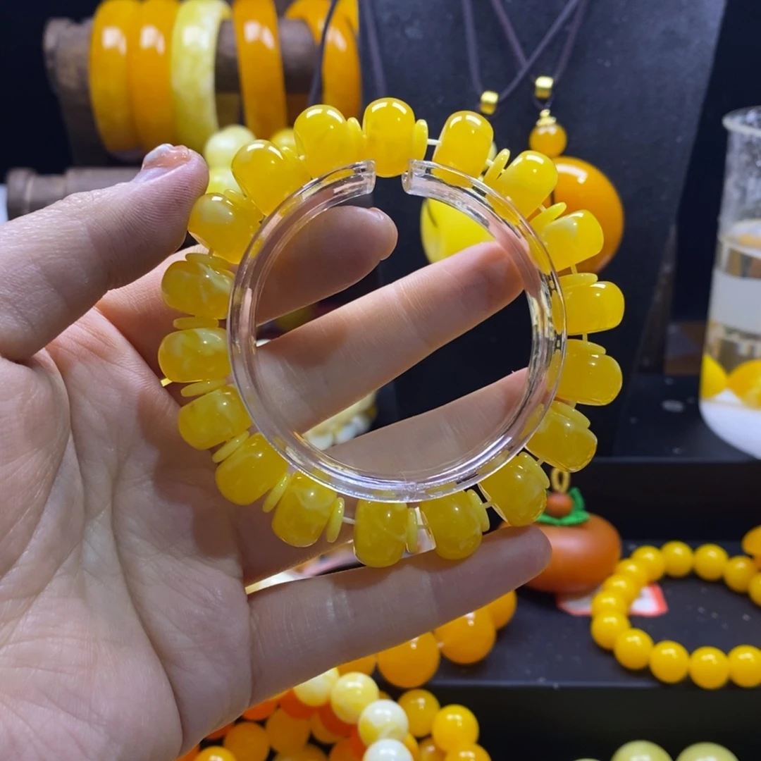 江***爷非金属百花蜜卡14全品手串