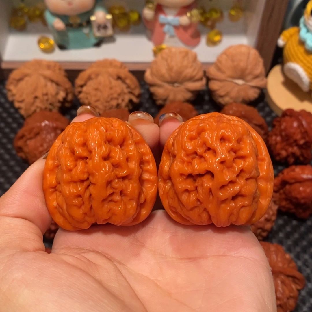 桃核吊坠39玉化将军膀，0931