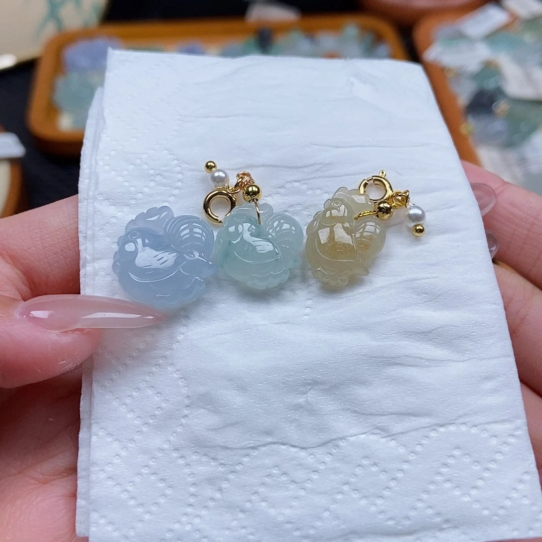 未镶嵌挂件翡翠韵*闪