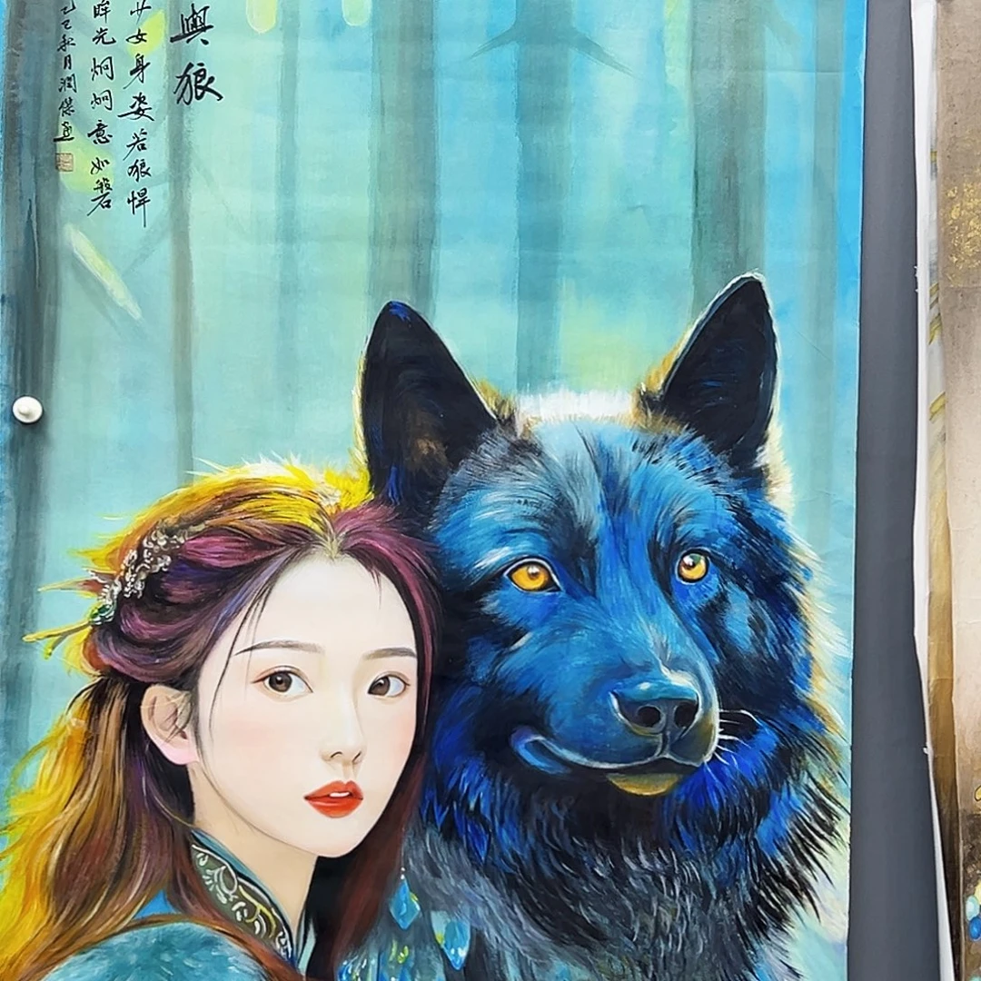 国画事事顺心如意万事如意心想事成万事