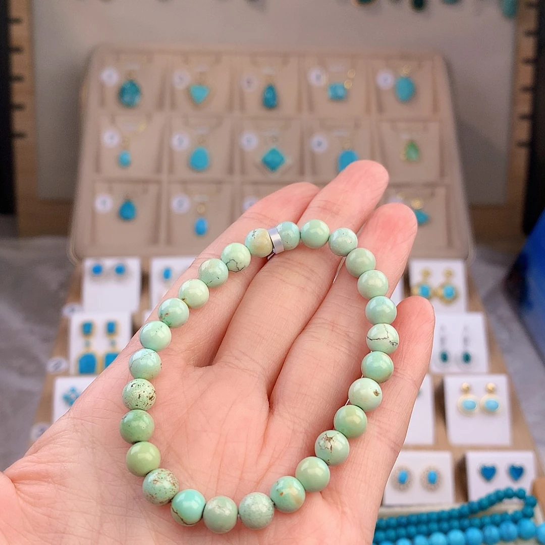 未镶嵌绿松石手链