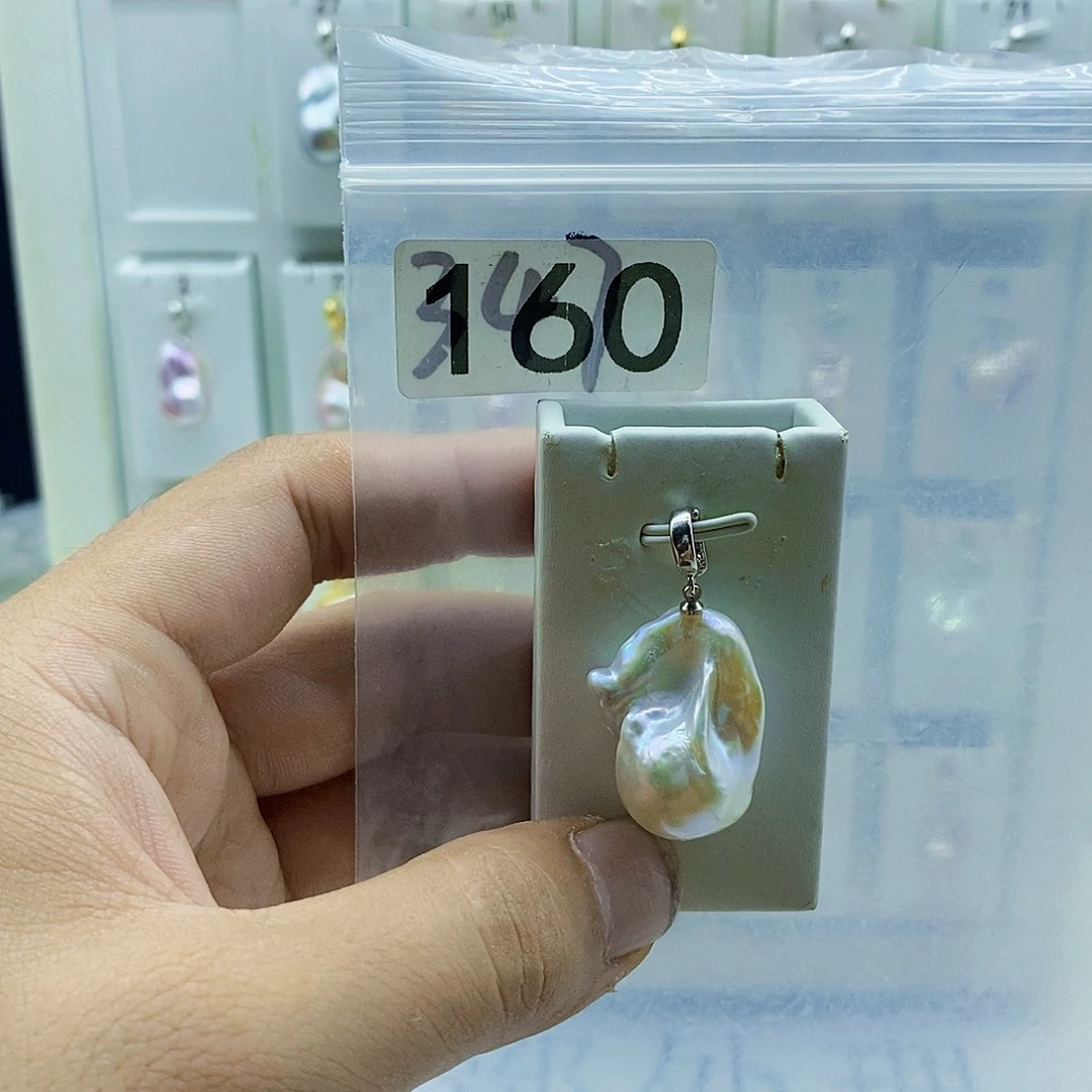 颈饰合金淡水珍珠