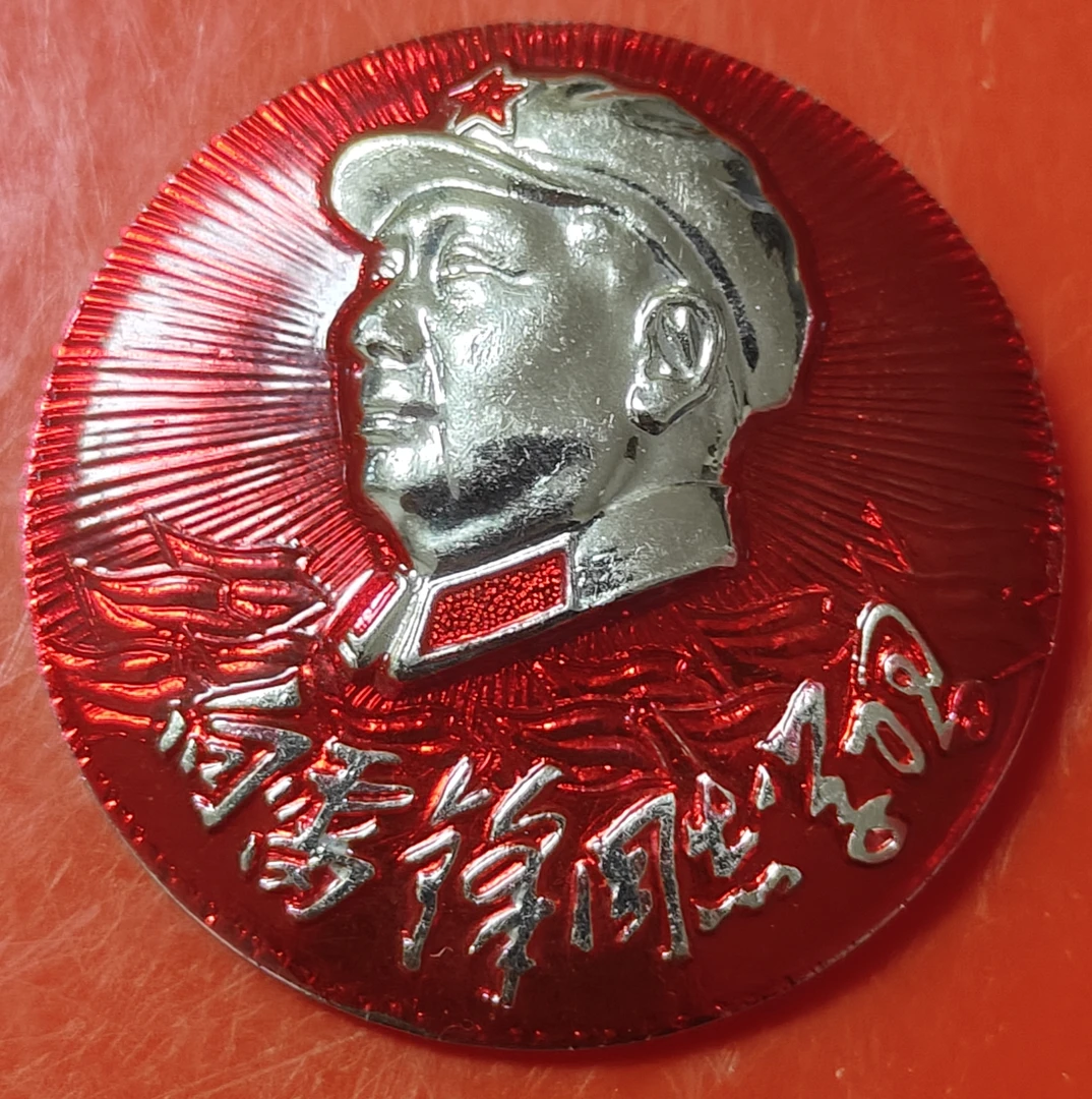 向雷锋同志学习发表纪念佩戴像章