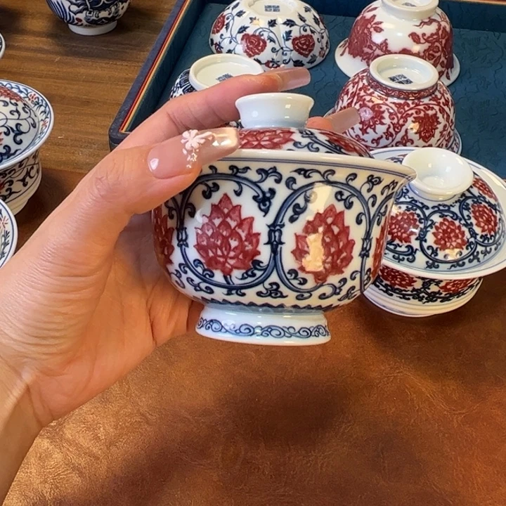 瓷片景德镇陶瓷手工手绘