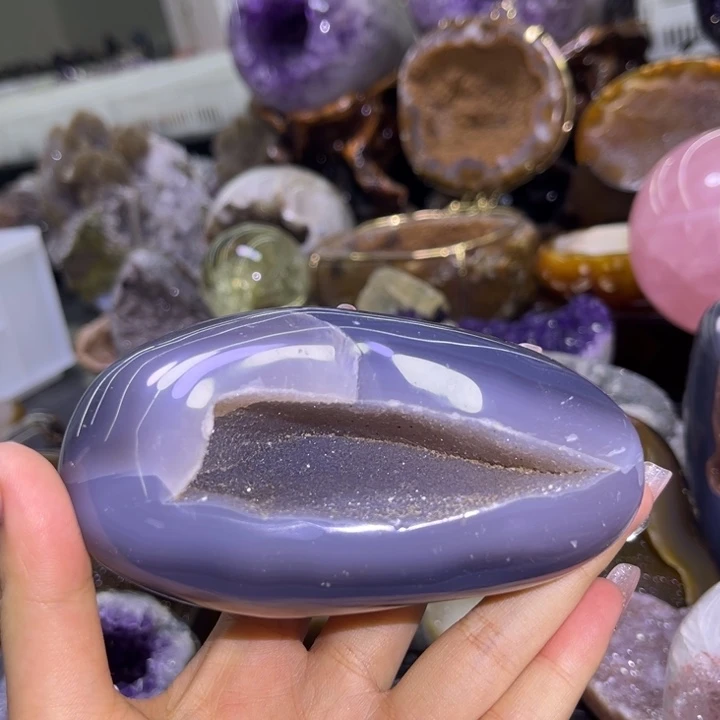 未镶嵌水晶珠宝半成品精抛钱袋子