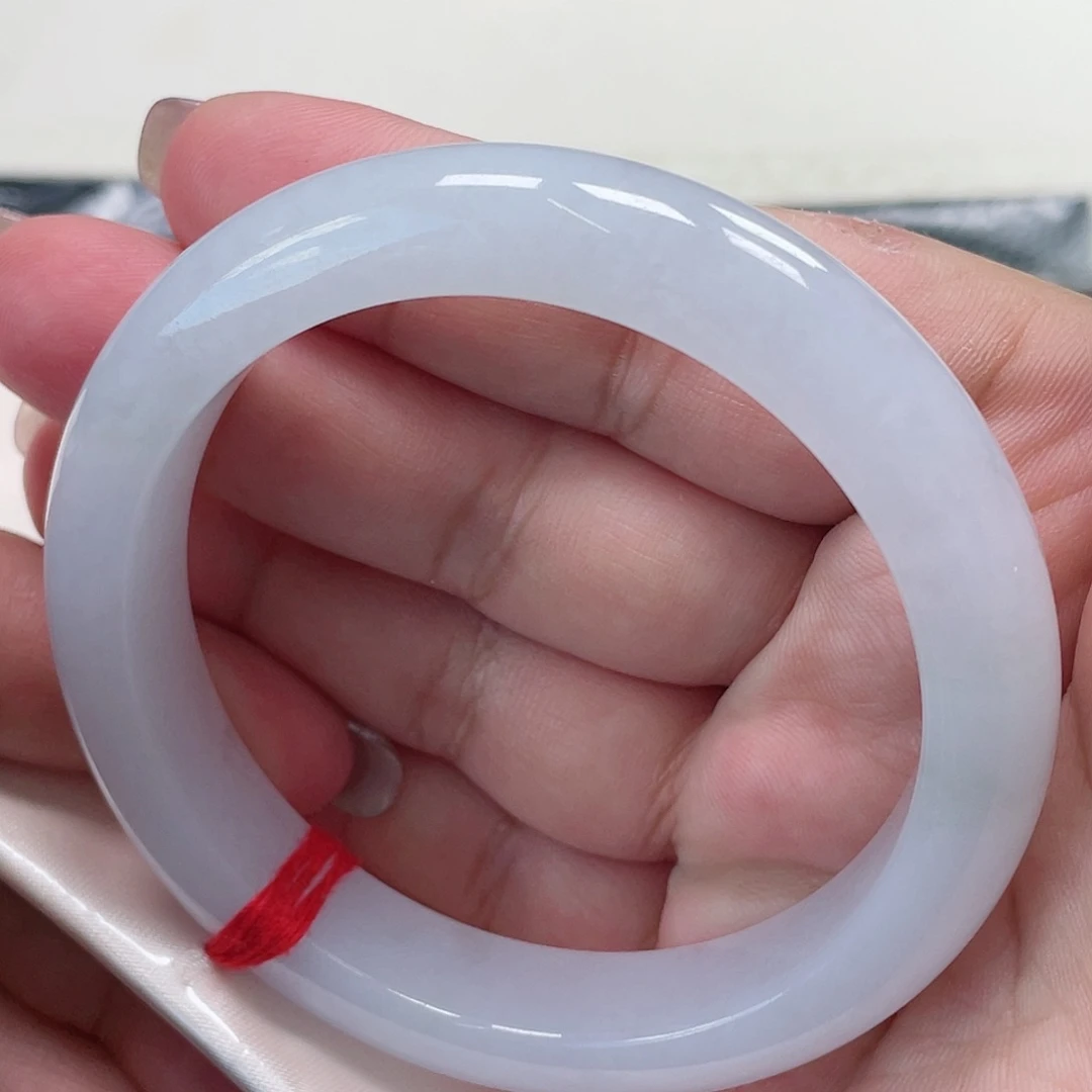 未镶嵌手镯翡翠缅甸翡翠手镯58圈