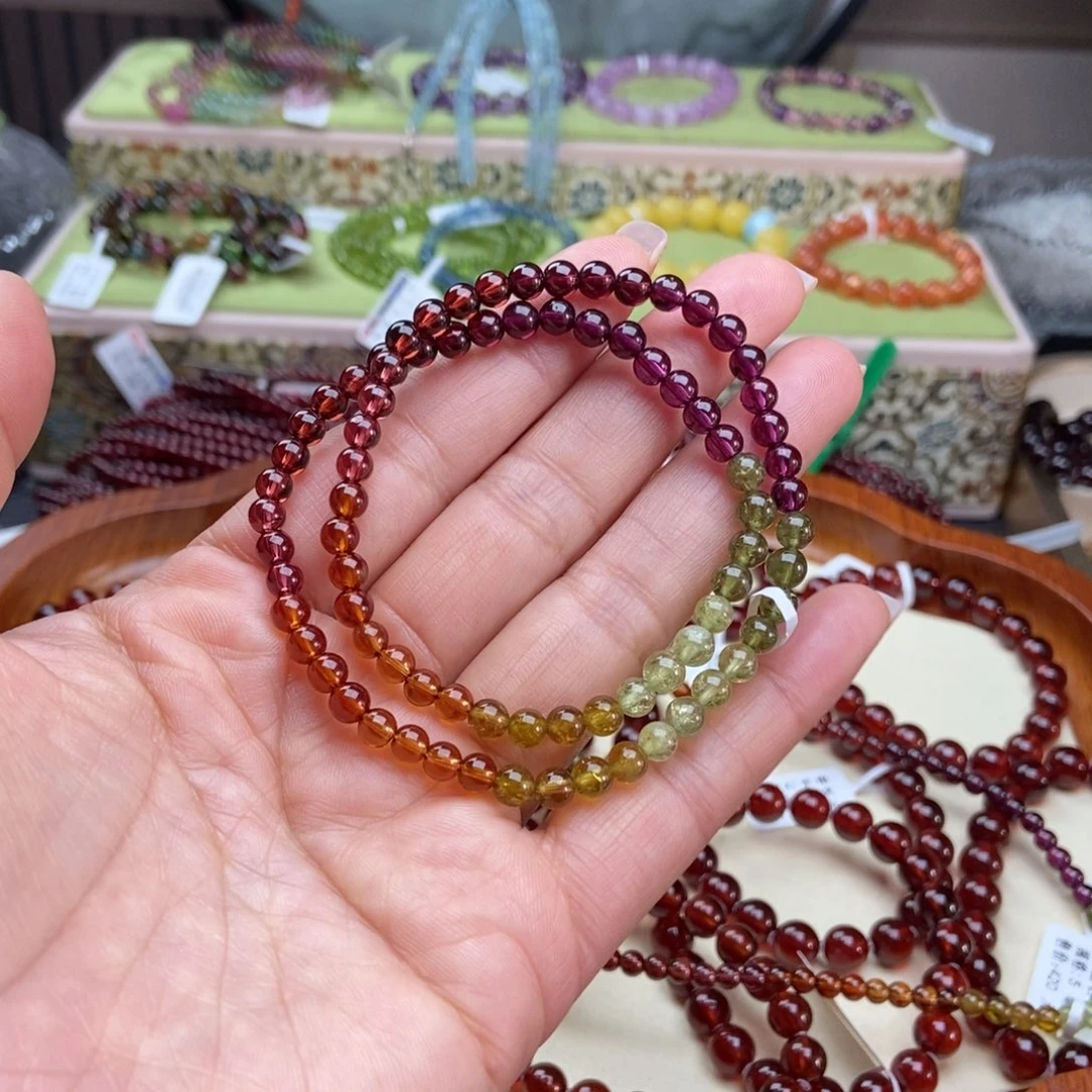 手串未镶嵌石榴石手串5