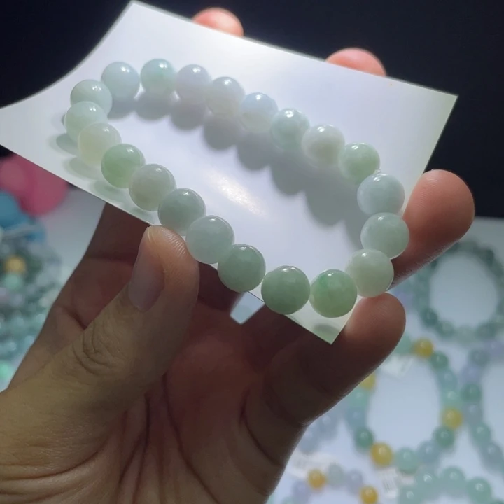未镶嵌手串翡翠冉****食翡翠