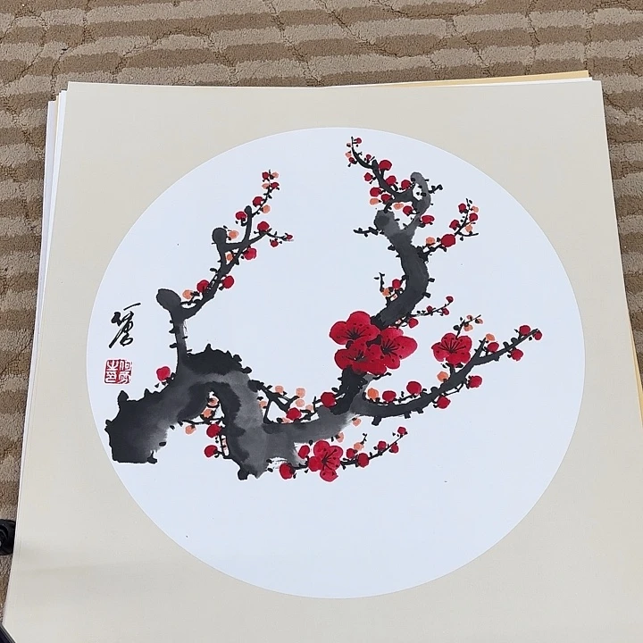 国画花鸟的翅膀和50.50