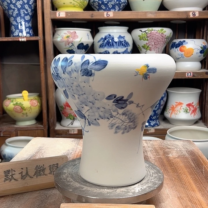 陶火窝兰兰紫藤新款新款陶瓷陶瓷