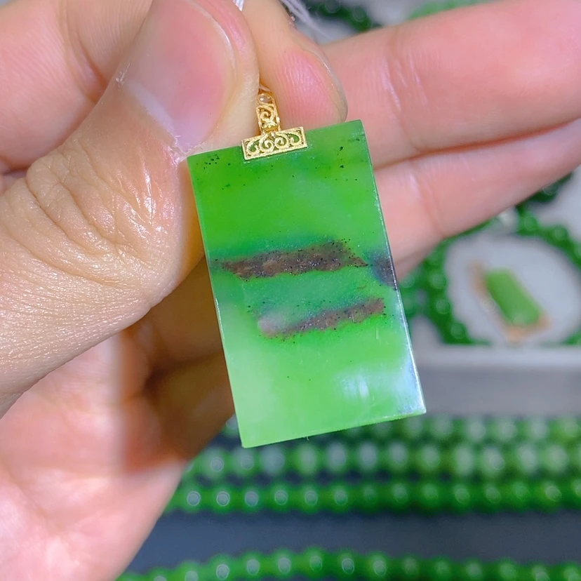 【闪购商品】和田玉（碧玉）颈饰未镶嵌