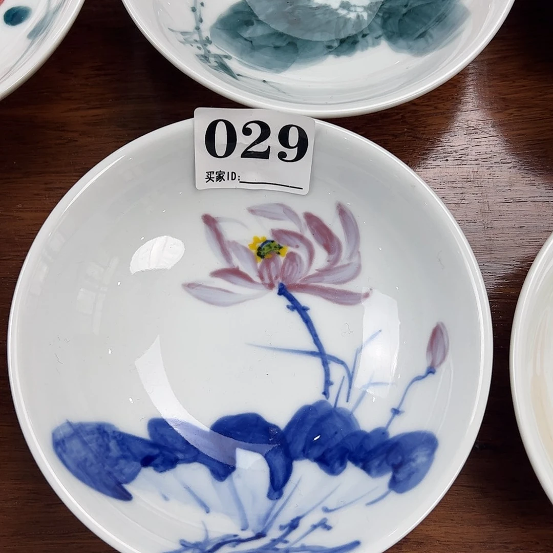 瓷片景德镇陶瓷手工手绘制作