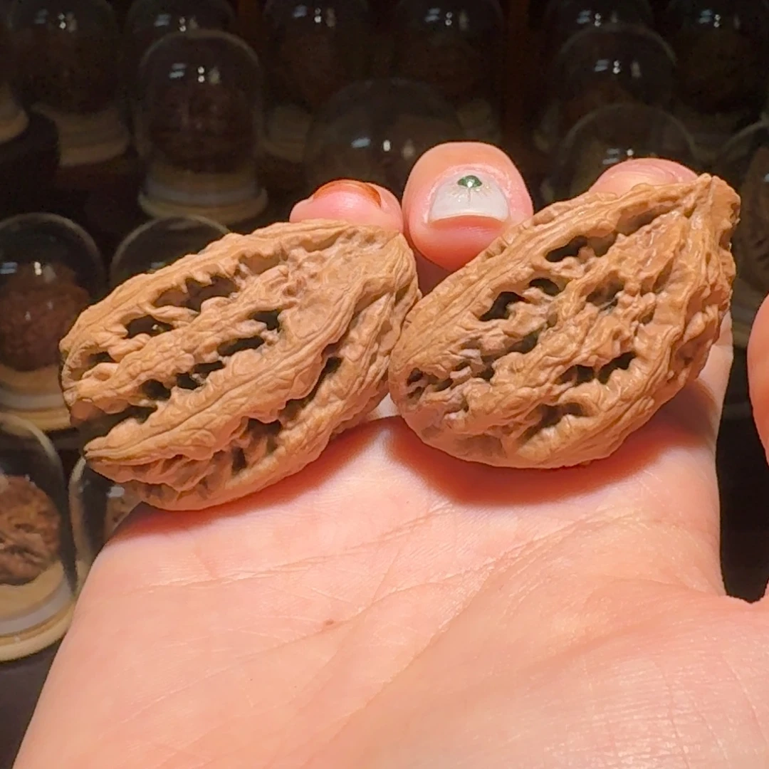 吊坠文玩核桃单边饺子