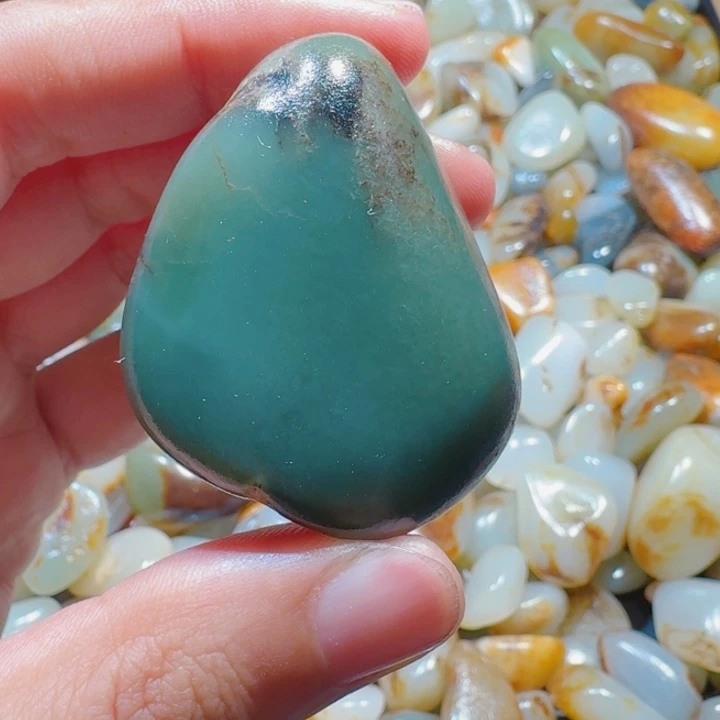 和田玉未镶嵌挂件52克